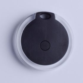 Anti-Lost Tracking Device For Dog & Cat; Smart Key Finder Locator For Kids Pets Keychain (Color: Black, size: one-size)