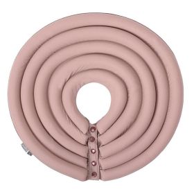 Cat Recovery Collar 8 Colors Pet Neck Cone Adjustable Easy Clean Puppy Kitty Surgery Recovery Collar Anti-bite Cone (Color: Pink, size: XS)